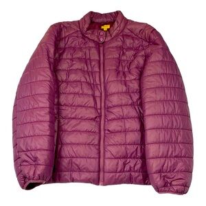 Lightweight Puffer Jacket (Mauve)